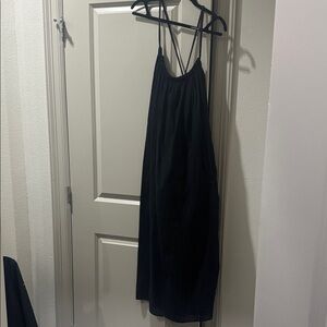 Zara Maxi Dresses/ Elegant Black Maxi Dress